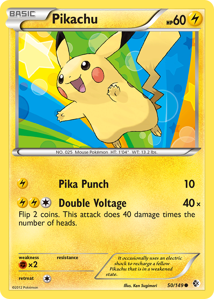 Pikachu 50/149 - Boundaries Crossed - Game Nerdz