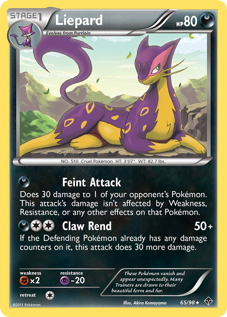 Liepard 65/98 - Emerging Powers - Game Nerdz