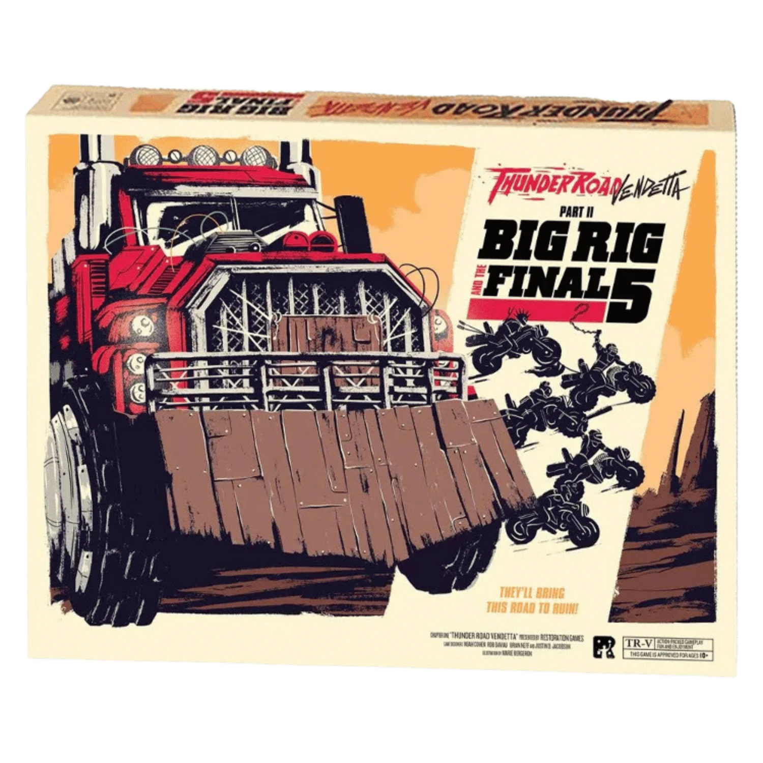 Thunder Road: Vendetta – Espansione Big Rig E Le Final Five (Edizione Deluxe, Nuova)