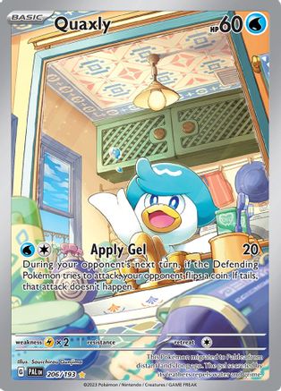 Quaxly - 206/193 206 - SV02 Paldea Evolved Holofoil - Game Nerdz
