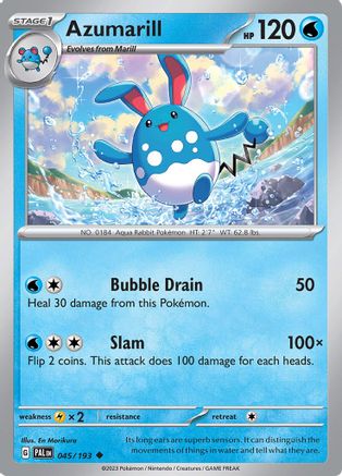 azumarill shiny pokemon card (77/144)  GoldenFishGames have for your premier collection. Shiny] Azumarill 1st Edition 37/54