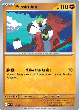 Passimian 118 - SV02 Paldea Evolved - Game Nerdz