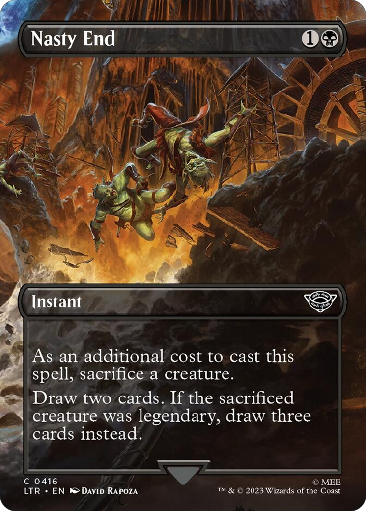 cards on the list mtg LotR