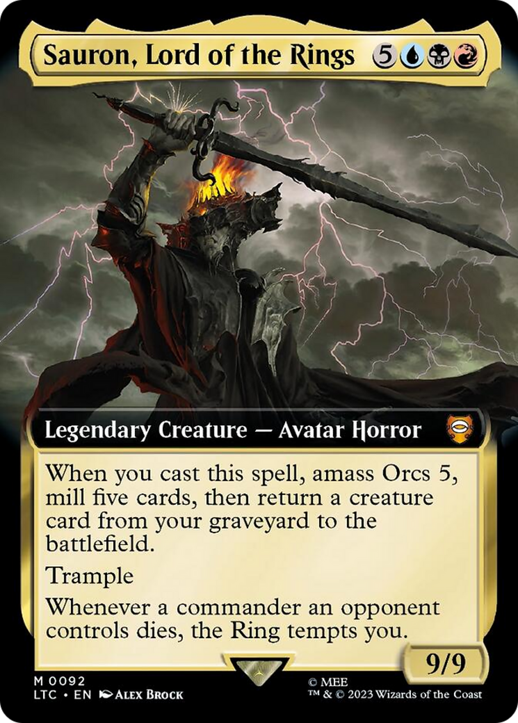 mtg lord of the rings signed art cards Rally Galadhrim Card [The the Rings: Tales of Middle-e Most Expensive Magic Lord of