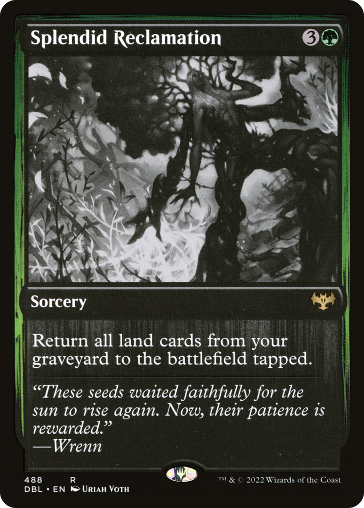 Splendid Reclamation (DBL-488) - Innistrad: Double Feature - Game Nerdz Splendid Reclamation (DBL-488) - Innistrad: Double Feature - Game Nerdz