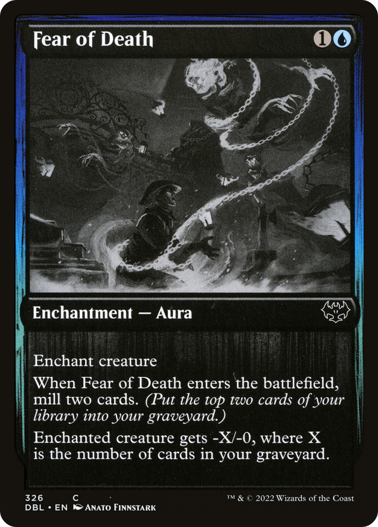 Fear of Death (DBL-326) - Innistrad: Double Feature - Game Nerdz