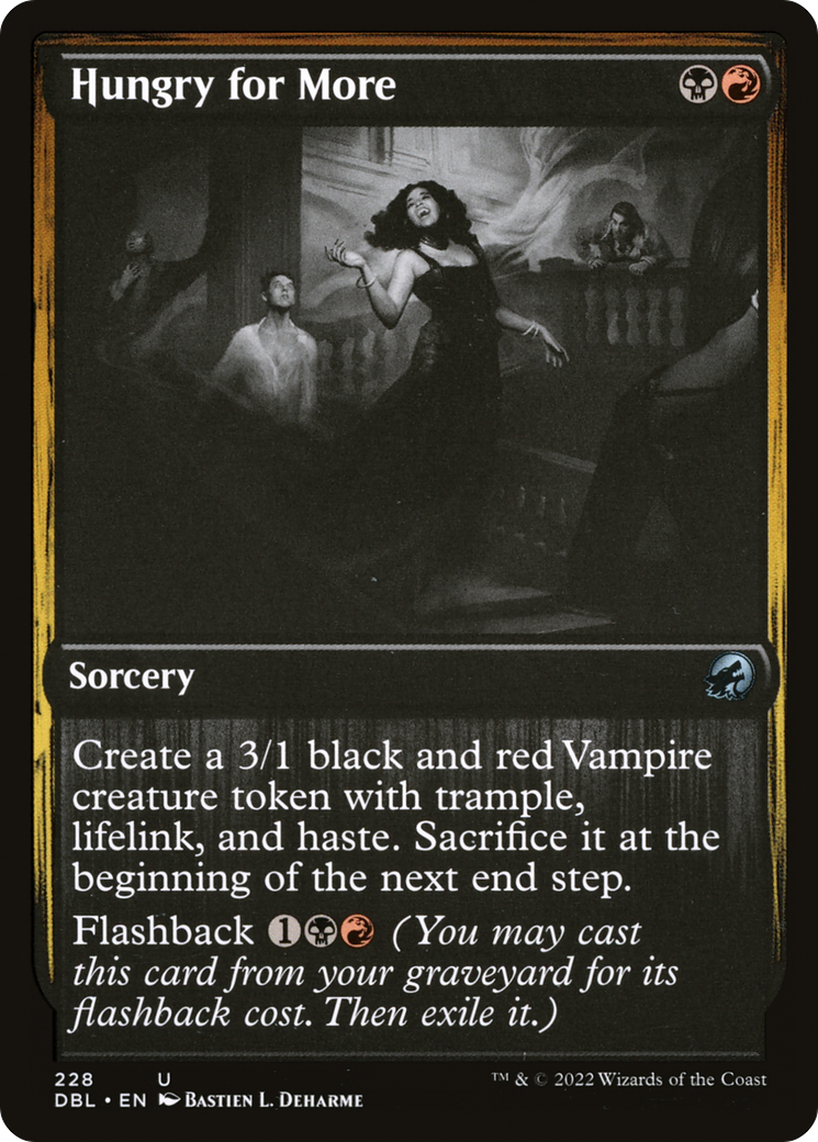 Hungry for More (DBL-228) - Innistrad: Double Feature Foil - Game Nerdz Hungry for More (DBL-228) - Innistrad: Double Feature Foil - Game Nerdz
