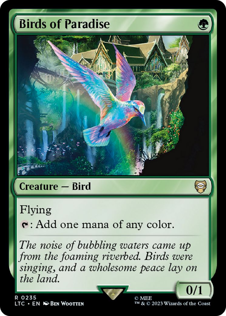 Birds of Paradise (LTC-235) - Tales of Middle-earth Commander - Game Nerdz