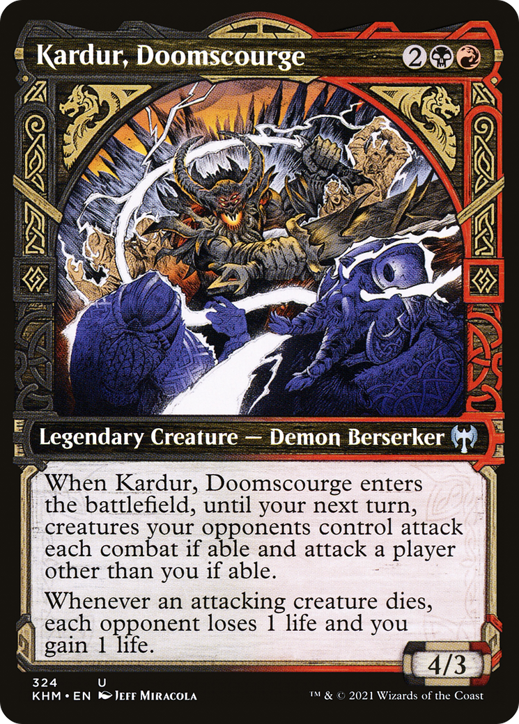 mtg kaldheim showcase cards Kaldheim Variants
