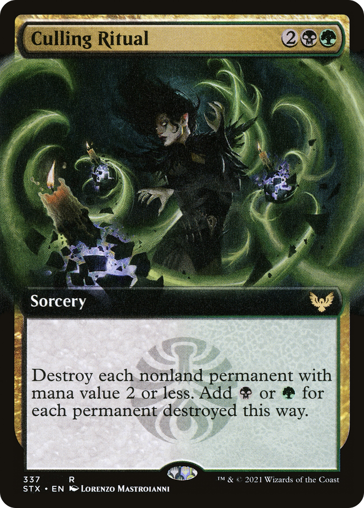 Culling Ritual (STX-337) - Strixhaven: School of Mages: (Extended
