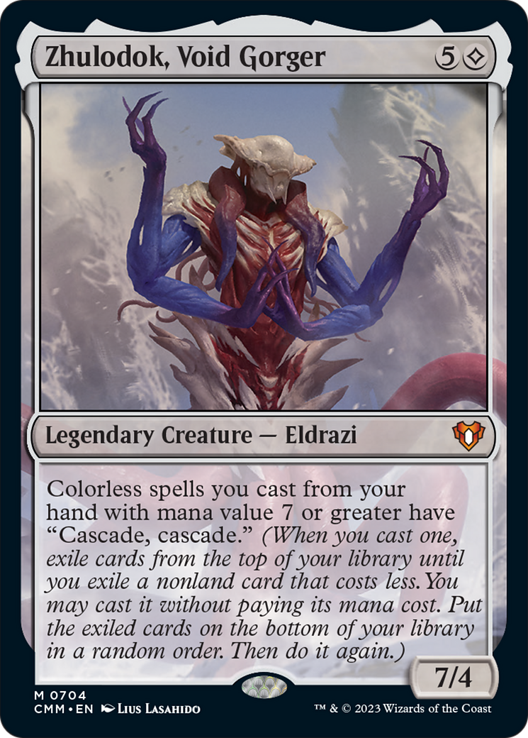 Zhulodok, Void Gorger (CMM-704) - Commander Masters Foil - Game Nerdz