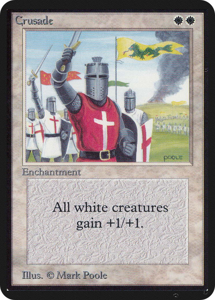 Crusade (LEA-016) - Limited Edition Alpha - Game Nerdz
