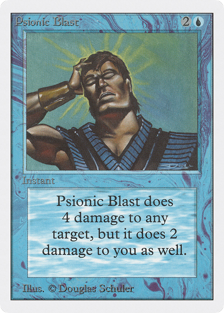 Psionic Blast (2ED-075) - Unlimited Edition - Game Nerdz