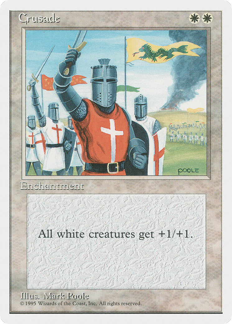 Crusade (4ED-020) - Fourth Edition - Game Nerdz