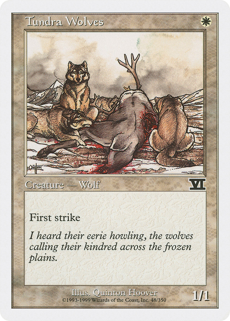 Tundra Wolves (6ED-048) - Classic Sixth Edition - Game Nerdz