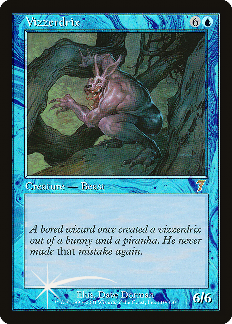Vizzerdrix (7ED-110☆) - Seventh Edition Foil - Game Nerdz