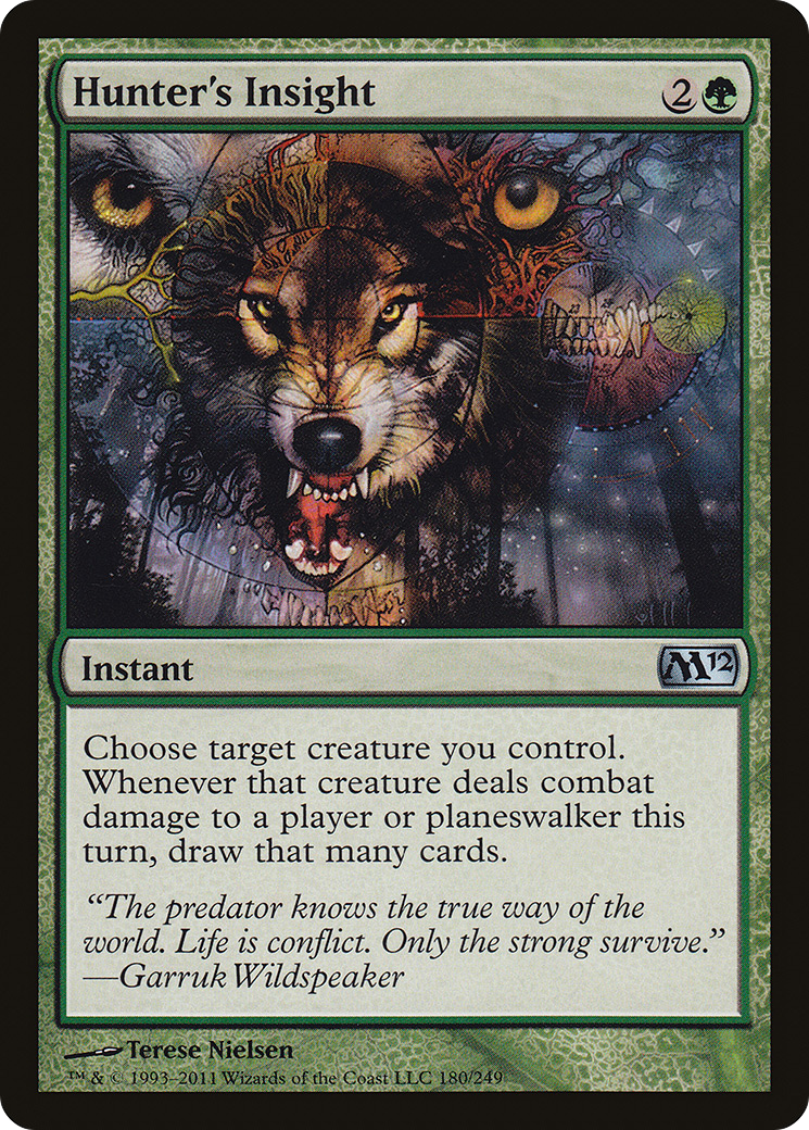 Hunter's Insight (M12-180) - Magic 2012 - Game Nerdz