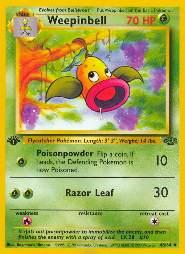 Goldeen 53/64 - Jungle 1st Edition - Game Nerdz