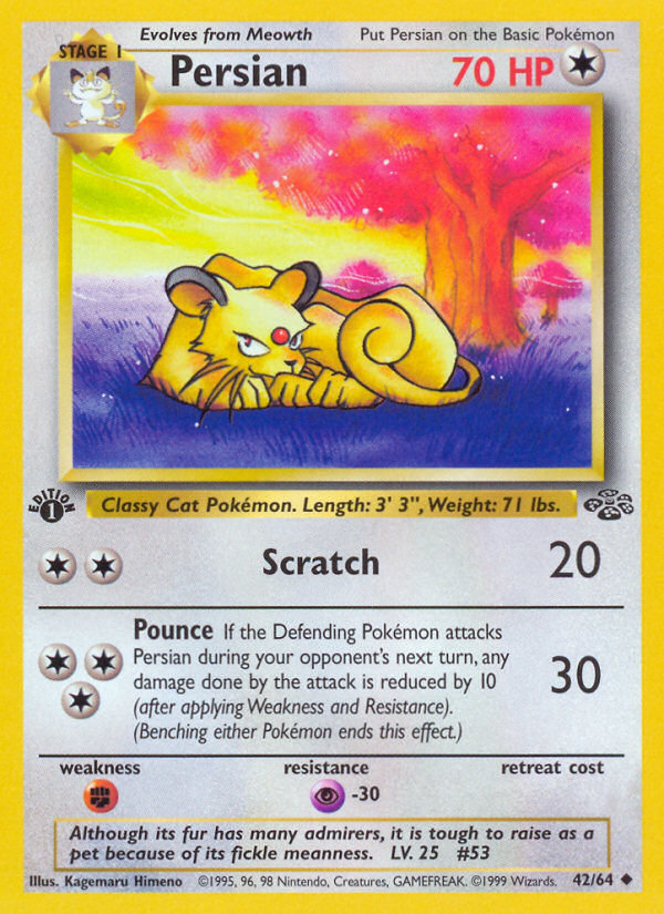 Goldeen 53/64 - Jungle 1st Edition - Game Nerdz