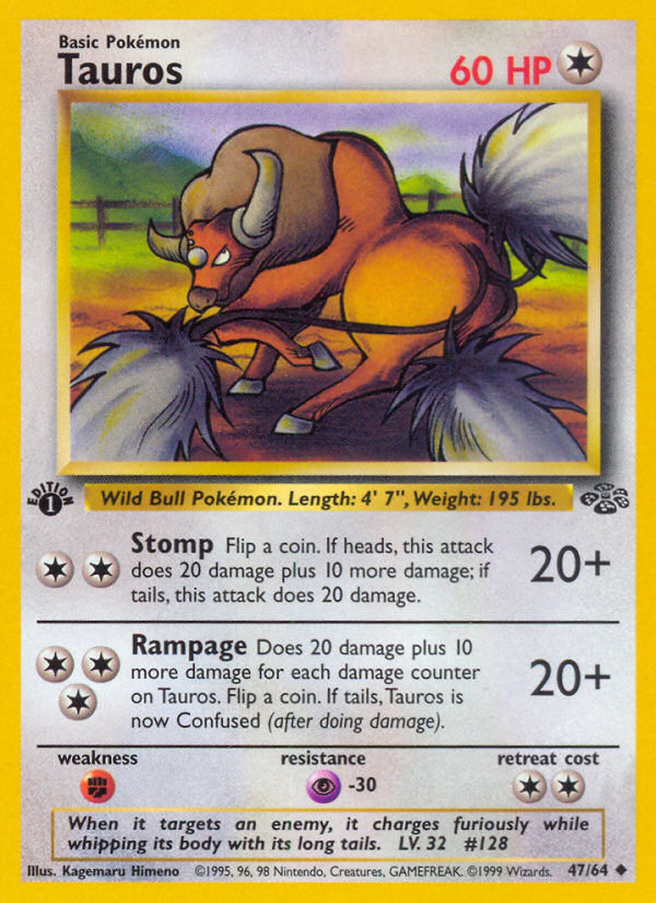 Goldeen 53/64 - Jungle 1st Edition - Game Nerdz