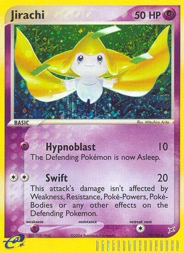 Jirachi 97/95 - Team Magma vs Team Aqua Holofoil - Game Nerdz Jirachi 97/95 - Team Magma vs Team Aqua Holofoil - Game Nerdz