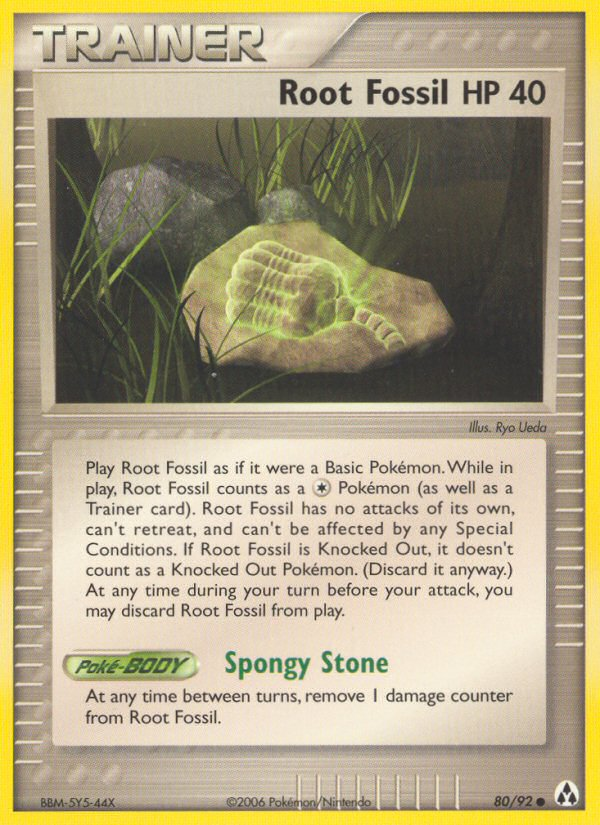 root fossil vs claw fossil pokemon