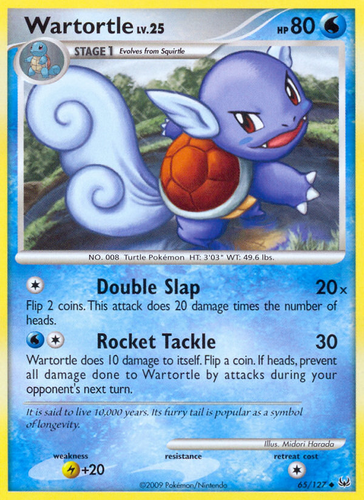 Wartortle 65/127 - Platinum - Game Nerdz