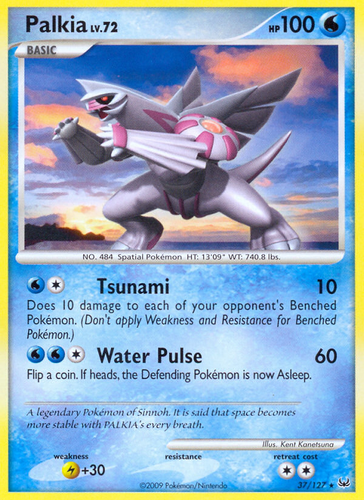 pokemon palkia card value V & Vstar 040/189 Astral Radiance - Ultra Rare Set your opponent cant play any Stadium cards from their hand Palkia-GX - Ultra Prism #165