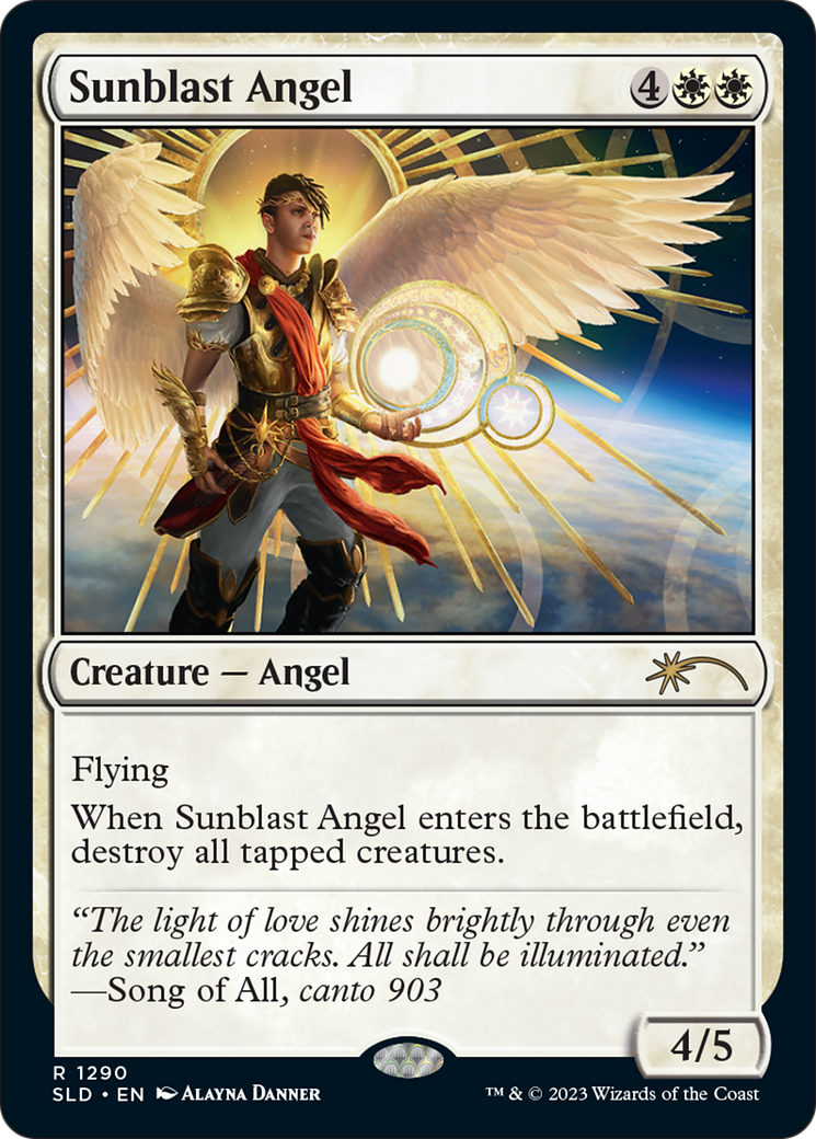 Sunblast Angel - Secret Lair Drop Foil - Game Nerdz