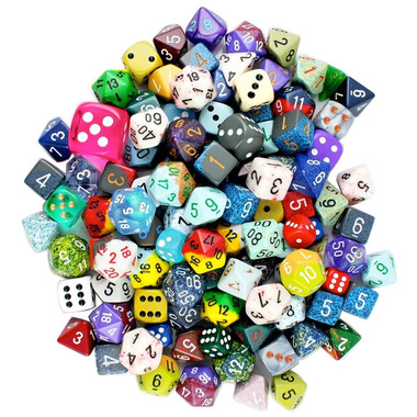 Chessex Dice: Pound of Dice (Assorted) - Game Nerdz