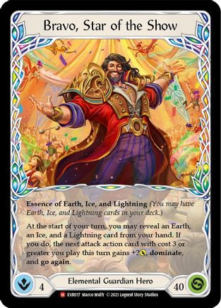 flesh and blood everfest card list Teklo Pounder First Edition Bravo, Star of the Show