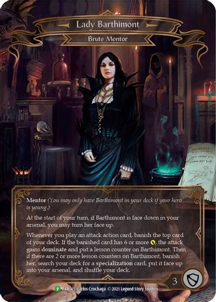 Lady Barthimont (FAB045) Flesh and Blood: Promo Cards Rainbow Foil