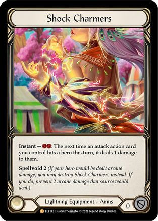 Shock Charmers (ELE173) Tales of Aria 1st Edition Cold Foil - Game Nerdz Shock Charmers (ELE173) Tales of Aria 1st Edition Cold Foil - Game Nerdz