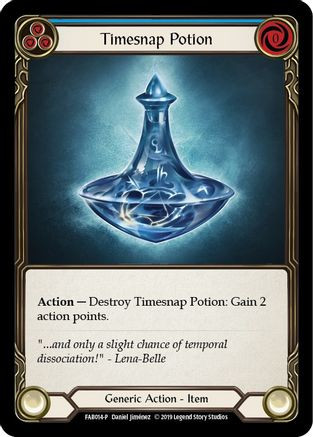 Timesnap Potion (FAB014) Flesh and Blood: Promo Cards 1st Edition