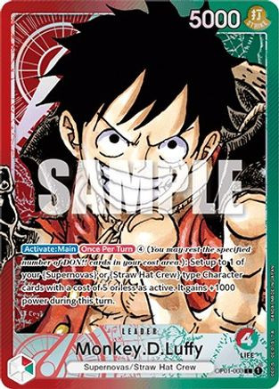 Monkey.D.Luffy (Parallel) (OP01-003) Romance Dawn Foil - Game Nerdz