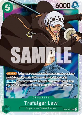 Trafalgar Law (OP01-047) Romance Dawn Foil - Game Nerdz