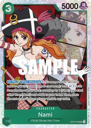 Nami (OP02-036) Paramount War Foil - Game Nerdz