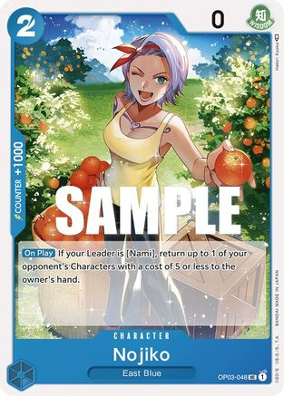 Nojiko (OP03-048) Pillars of Strength - Game Nerdz