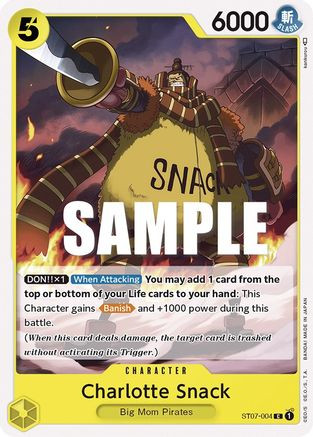 Charlotte Snack (ST07-004) Starter Deck 7: Big Mom Pirates - Game
