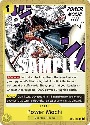 Power Mochi (ST07-016) Starter Deck 7: Big Mom Pirates - Game Nerdz Power Mochi (ST07-016) Starter Deck 7: Big Mom Pirates - Game Nerdz