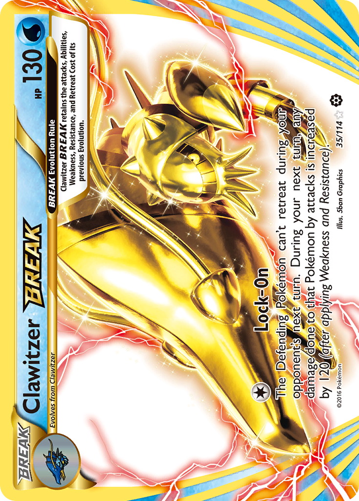 Pyroar BREAK 24/114 - Steam Siege Holofoil - Game Nerdz