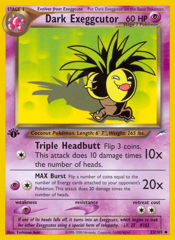 ナッシー Exeggutor ナッシー[Exeggutor] 109/108 - Evolutions - Game Nerdz
