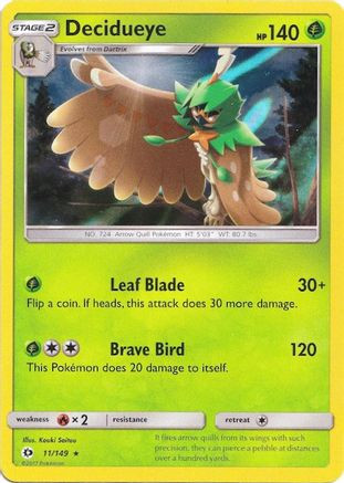 Decidueye - 11/149 (Water Web Holo) 11 - Miscellaneous Cards Products -  Game Nerdz
