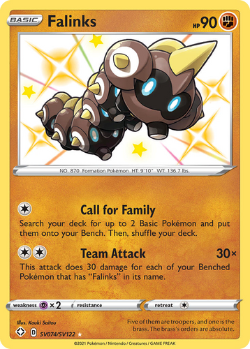 falinks pokemon card Falinks 119