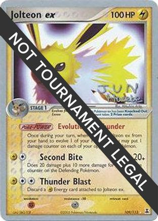 jolteon card ex