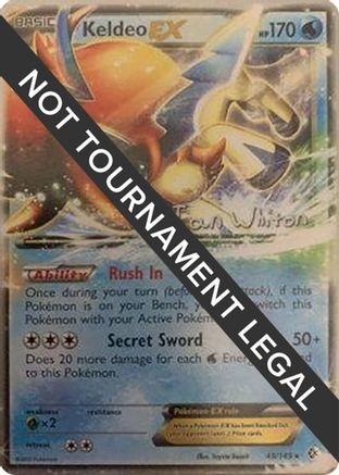 pokemon keldeo card ex