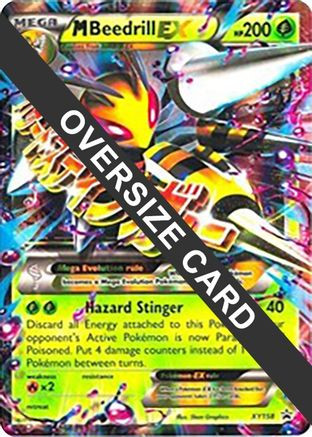 M Beedrill EX - XY158 XY158 - Jumbo Cards Holofoil - Game Nerdz