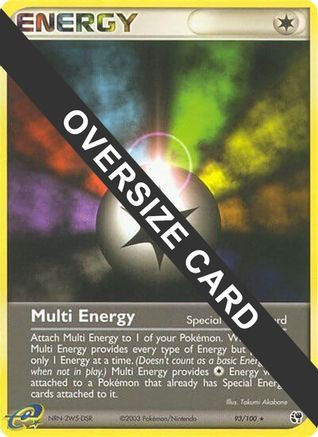 multi energy pokemon card Promo Age Group Multi Energy 96/110 Pokemon Card