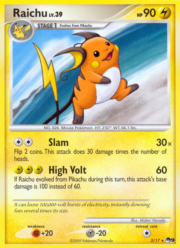 Raichu-V (45/172), Busca de Cards