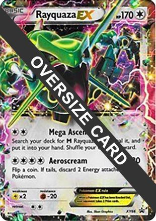 Rayquaza EX - XY66 XY66 - Jumbo Cards Holofoil - Game Nerdz